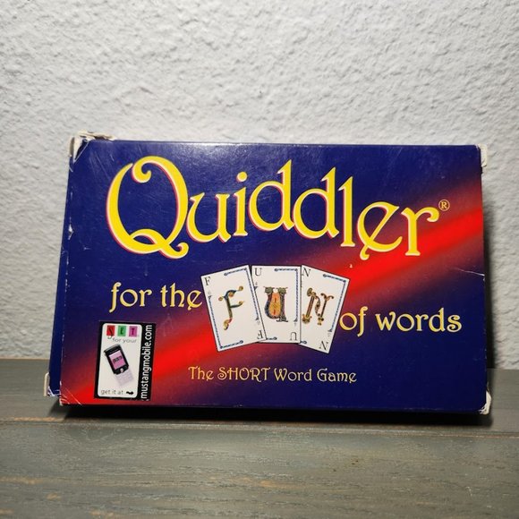 Quiddler Card Game Make Short Words With Cards to Win Family Game Night Perfect - Picture 1 of 6